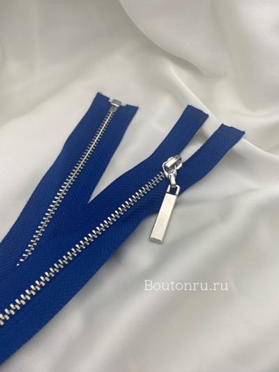 Молния синяя серебро