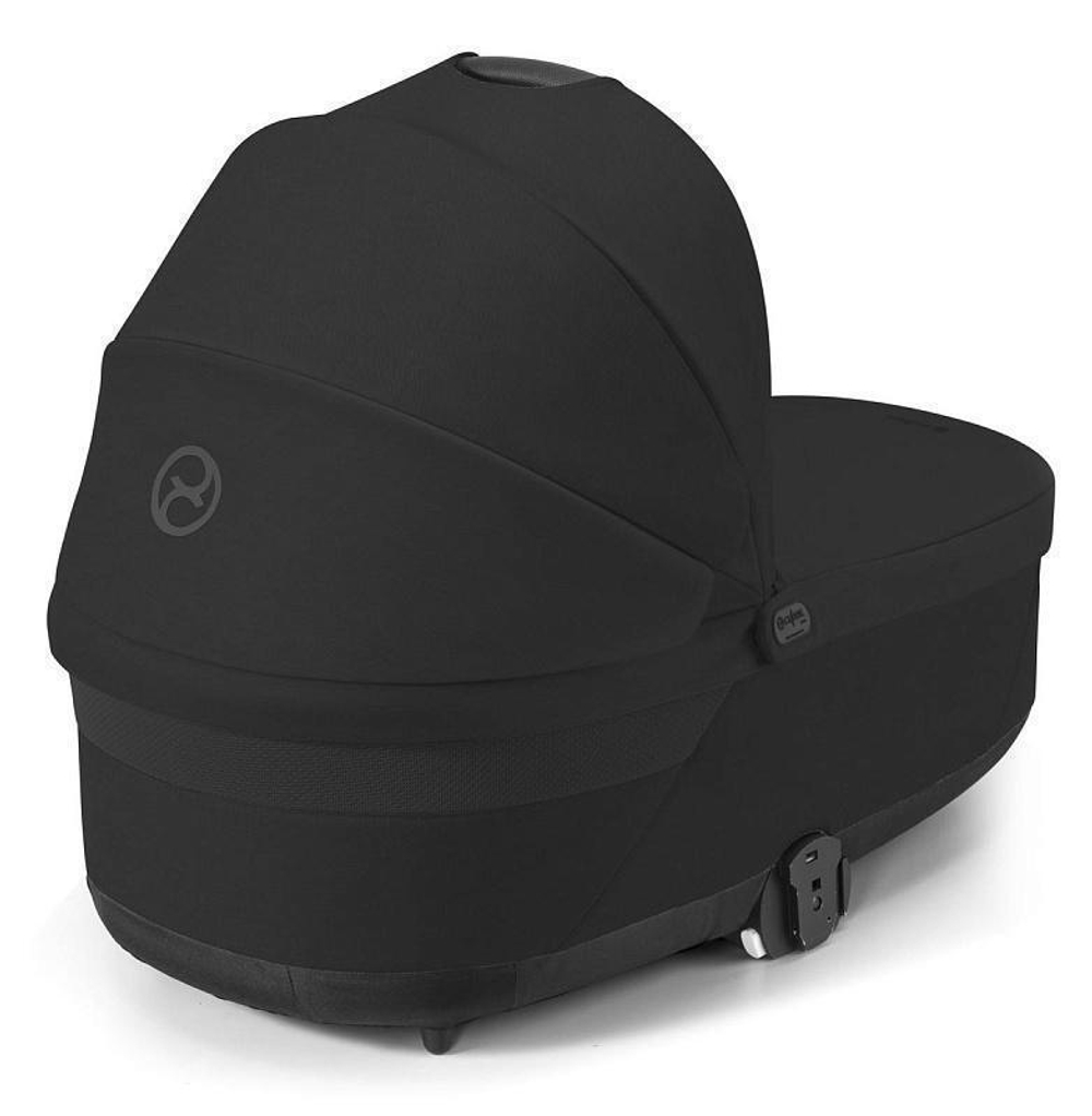 Коляска Cybex Talos S Lux BLK complete Aton B2 Steel Grey 3 в 1 Moon Black с дождевиками
