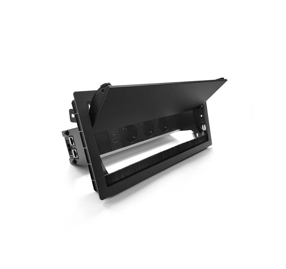 VERSAFLAP dual 2.0 Розет. блок ЧЕРНЫЙ