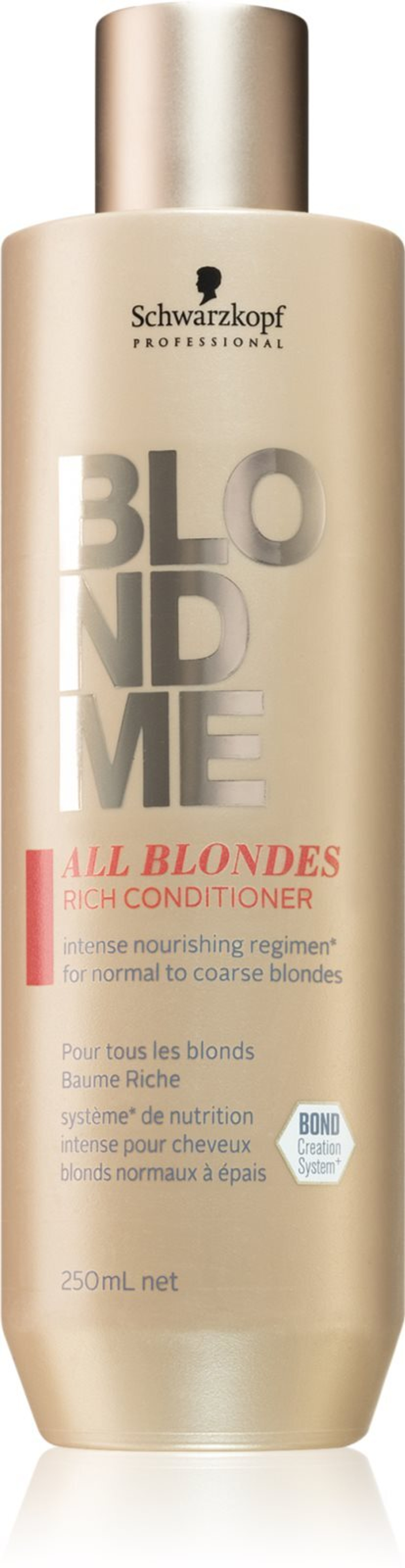 Schwarzkopf Professional Blondme All Blondes Rich - питательный кондиционер для густых волос /   250  ml  / GTIN 4045787635799
