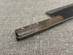 Сербский нож для мяса, сталь 65Г, рукоять Орех