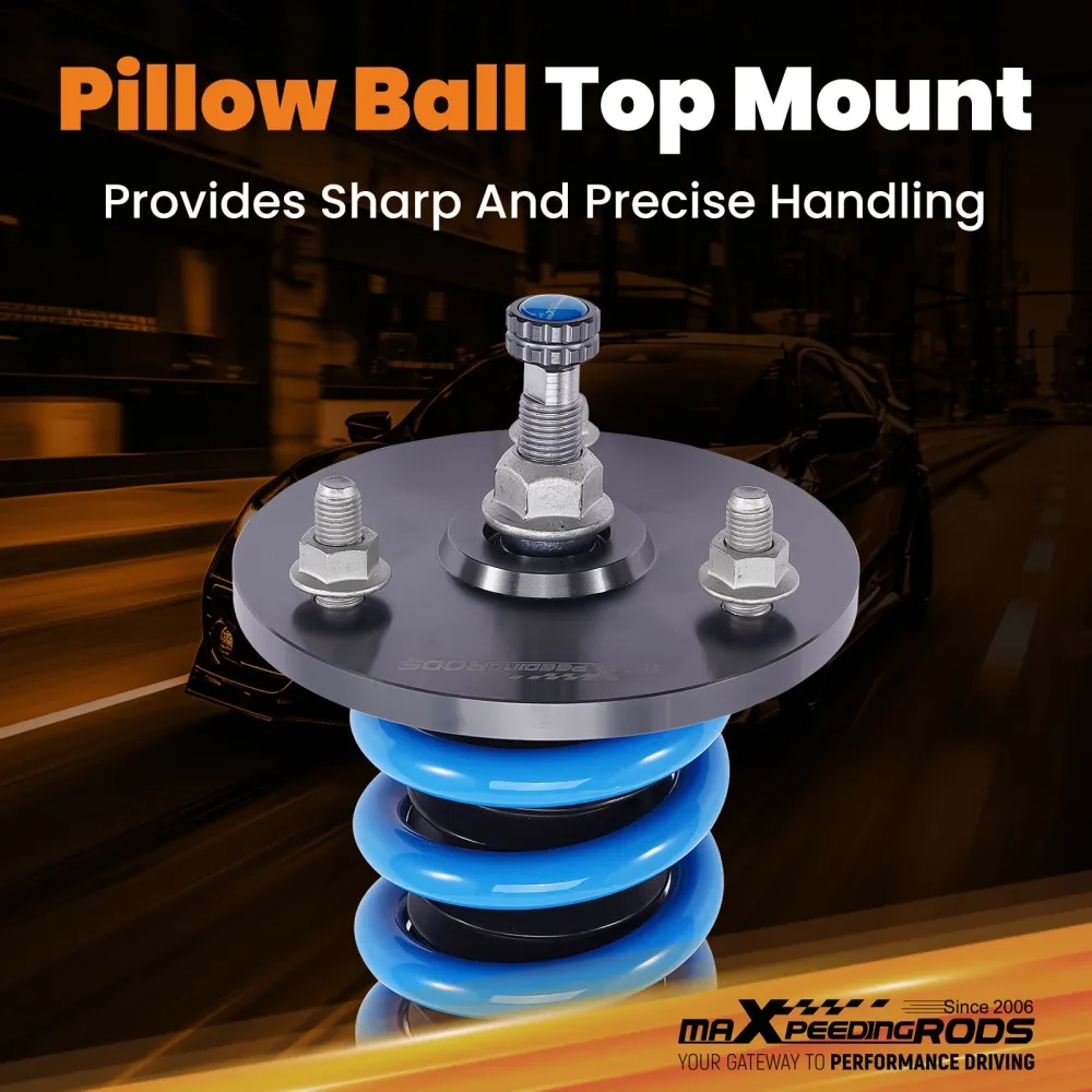 24-Step Damper Adjustable Coilover Suspension Springs Kit подходит для автомобиля Acura NSX 91-05