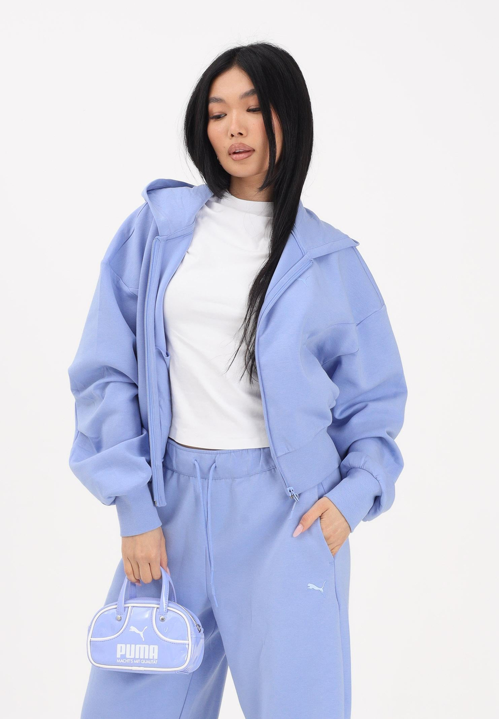 Тостовка женская PUMA PUMATECH SENSE Full-Zip Soft Touch Drycell Hoodie DK