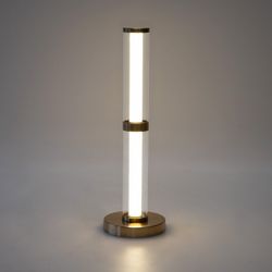 Настольная лампа декоративная Eurosvet Stark 80536/1 латунь