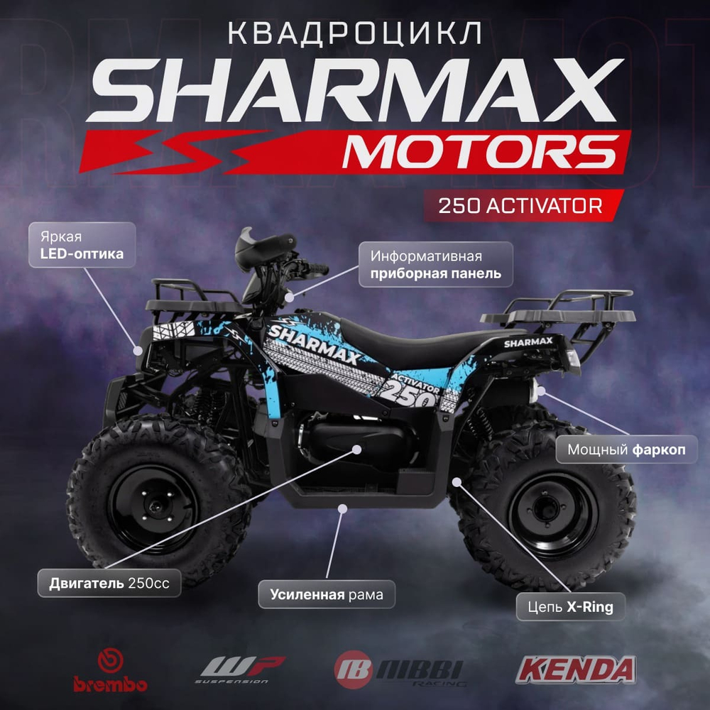 Квадроцикл SHARMAX Activator 250 (ST)