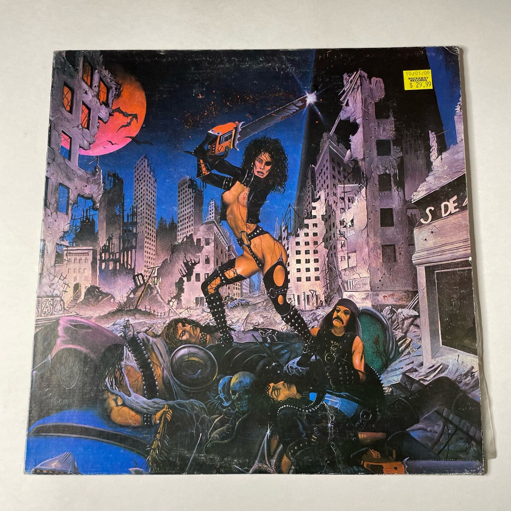 Винтажная виниловая пластинка LP Jag Panzer (USA 1983) Picture Disck