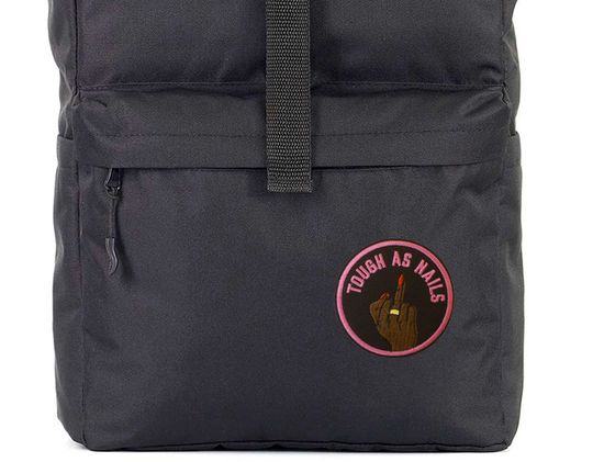 Нашивка на рюкзак и на одежду. Tough as Nails