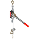 Лебедка рычажная, тяга 2 т, подъем 0.8 т, одинарное храповое колесо Matrix