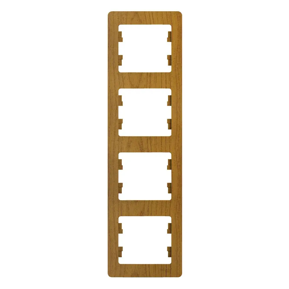 GLOSSA 4-постовая РАМКА, вертикальная, ДУБ