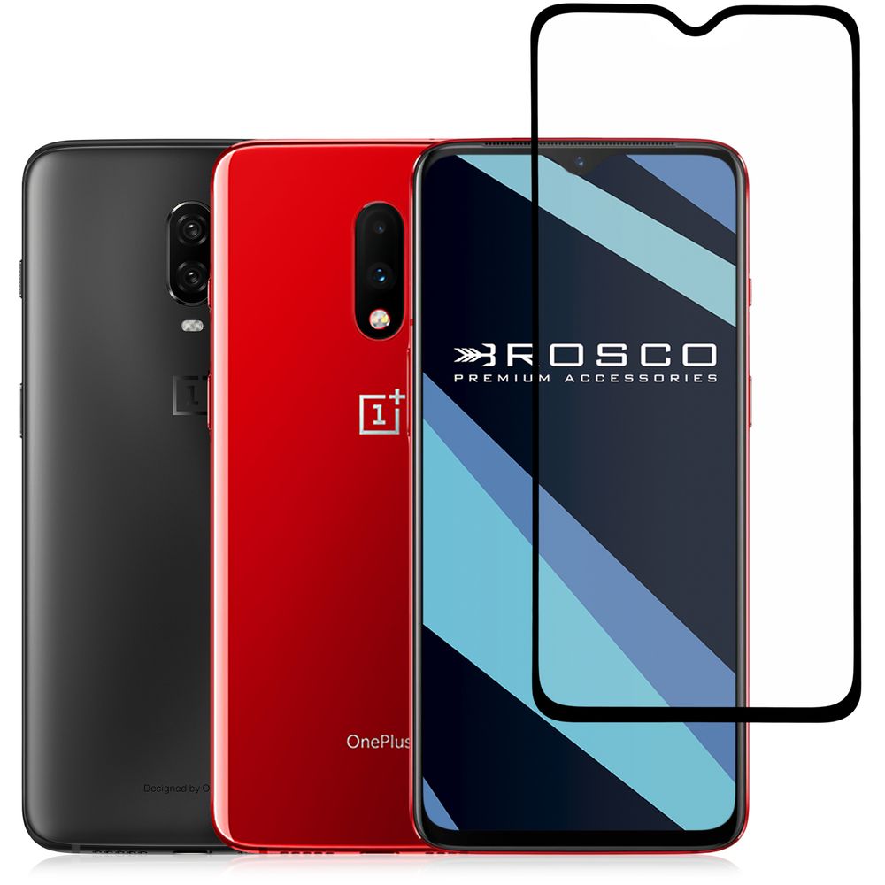 Защитное стекло ROSCO для OnePlus 7;OnePlus 6T оптом (арт. ONEPLUS-7-FSP-GLASS-BLACK)