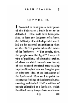 Letters Written in France, in the Summer 1790, to a Friend in England | Helen Maria Williams