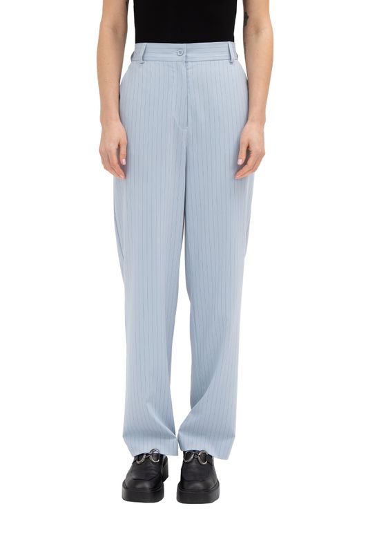 Брюки прямые в полоску