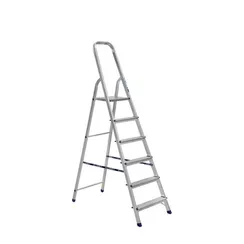 Лестница-стремянка "АЛЮМЕТ" 6-ти ступенчатая алюминиевая (АМ706)