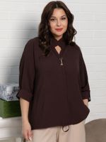 Блуза Серенада (шоколад) Б15553-24М LT Collection