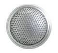 SHURE MX395AL/O плоский врезной всенаправленный конференц. микрофон, цвет алюминиевый.