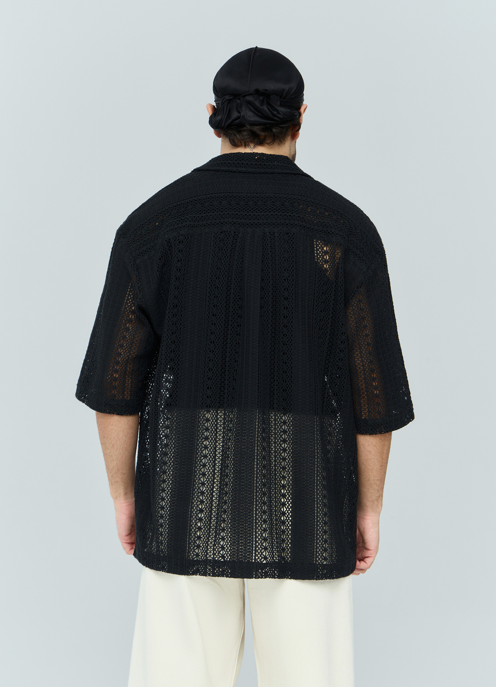 Рубашка из кружева | black lotus