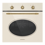 Встраиваемый газовый духовой шкаф с электрическим грилем MAUNFELD EOGC604RIB.MT Slim