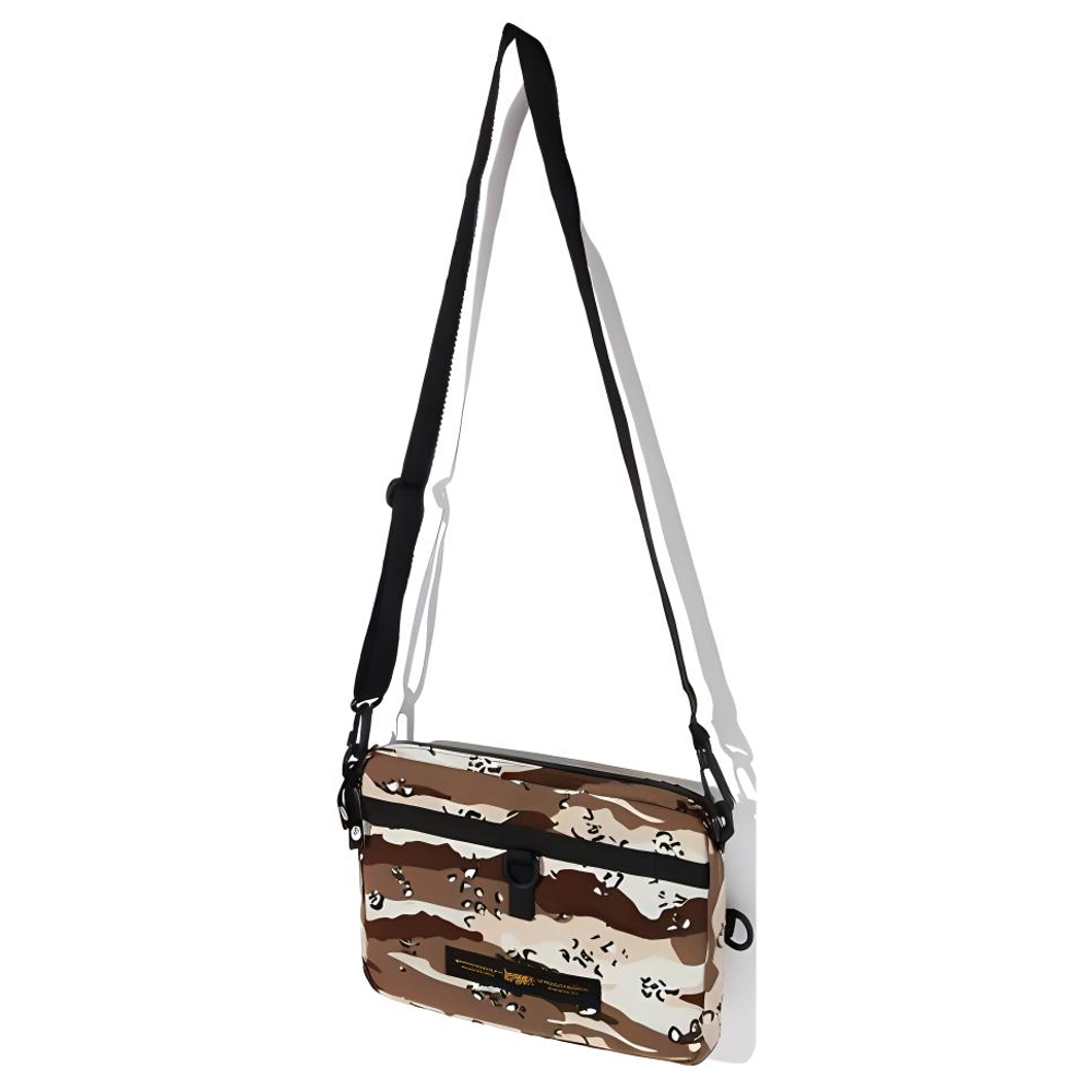 A Bathing Ape Bathing Ape Cotton Shoulder Сумка бежевый