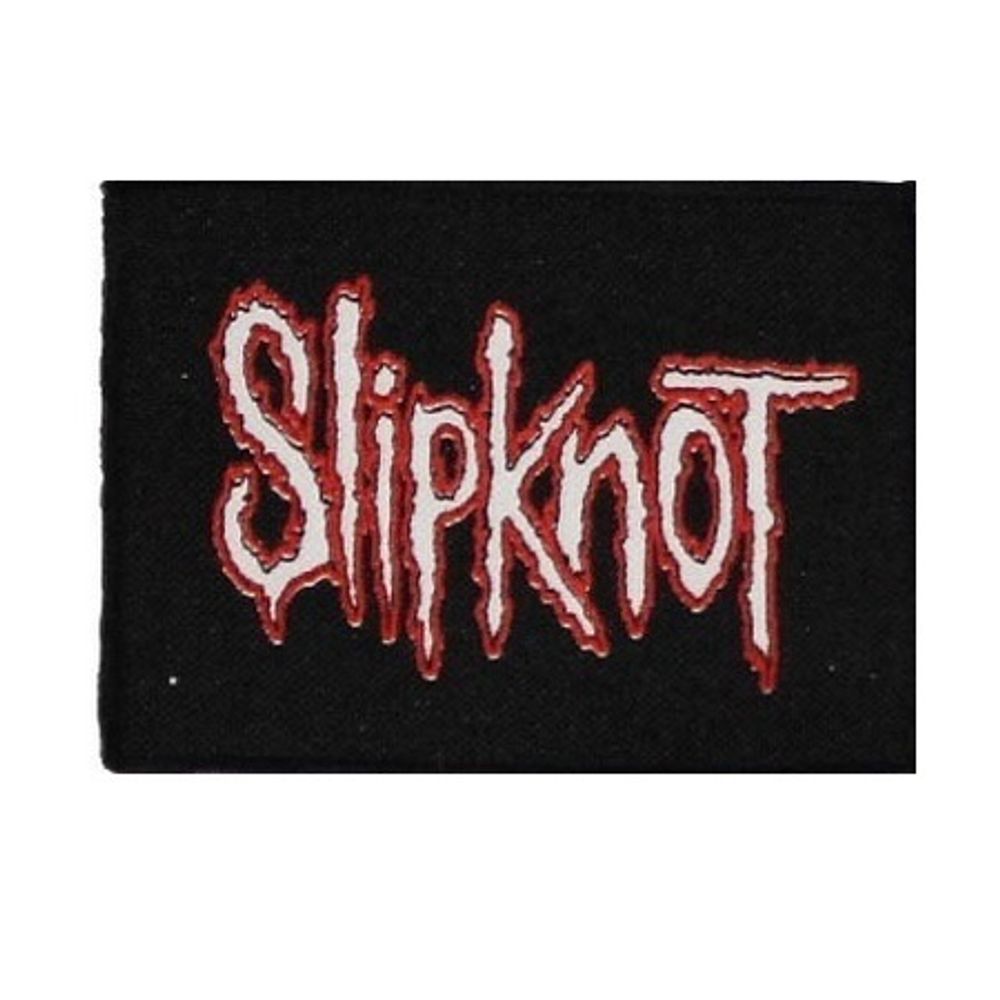 Нашивка Slipknot надпись (110Х90)