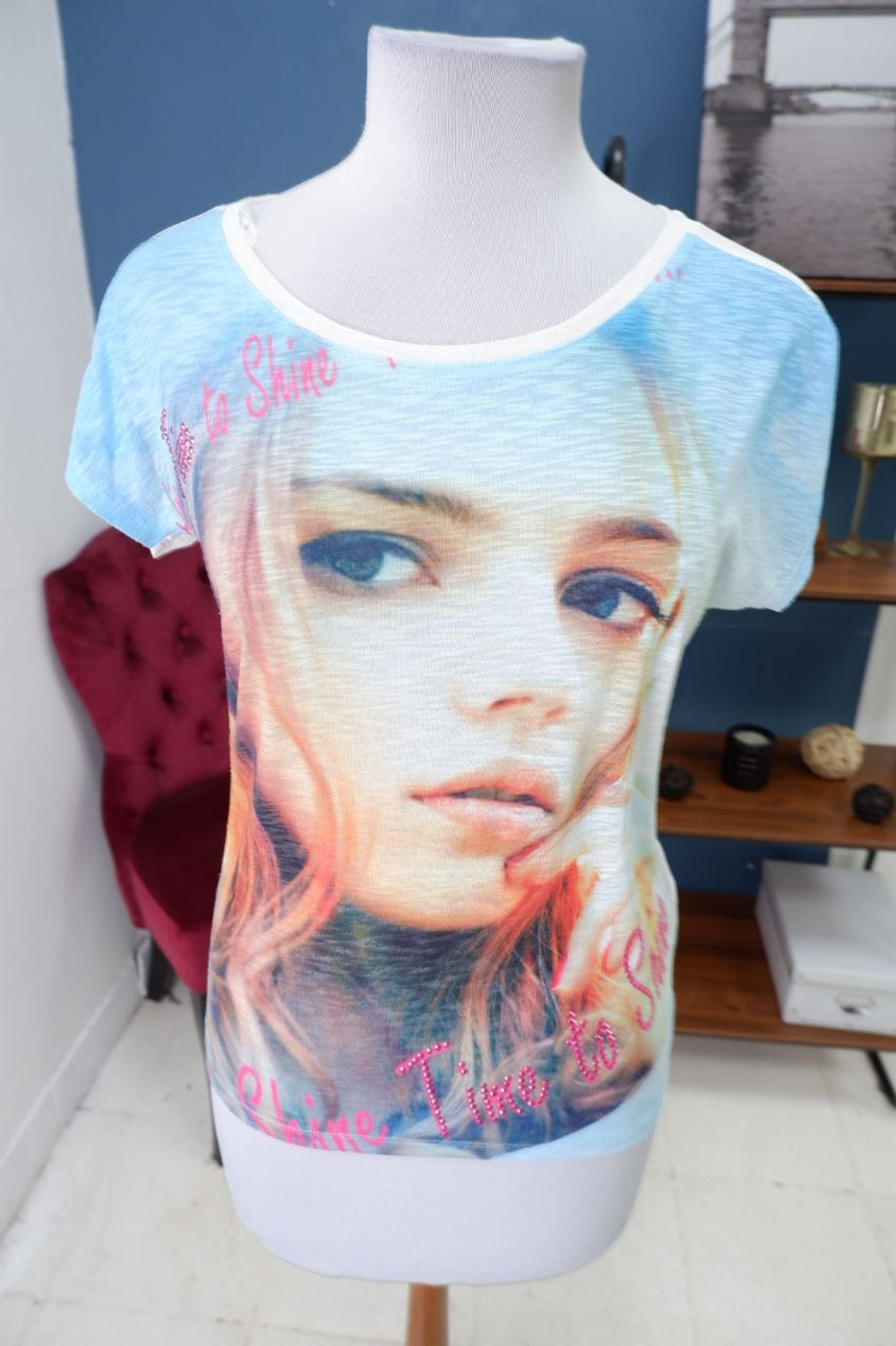 Футболка Livre  с принтом 40 размер