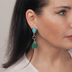 Серьги Possebon Azul, Q.Verde A0585.20.17 S