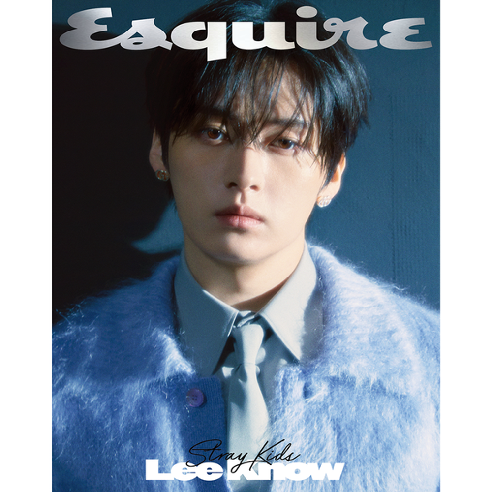 Журнал Esquire - 2025. 08 [Обложка: Stray Kids LEE KNOW]