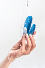 Многофункциональный стимулятор для пар Satisfyer Partner Whale голубой