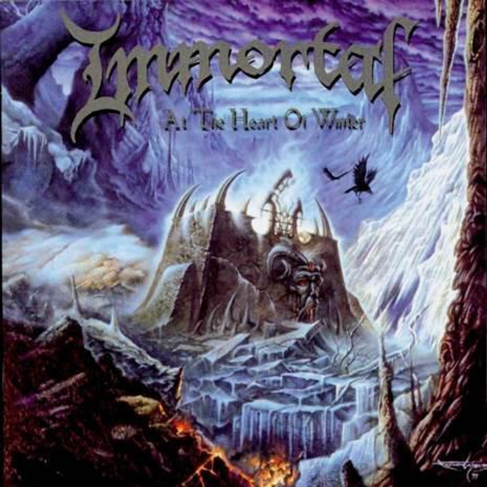 IMMORTAL - At The Heart Of Winter 1999, лицензионный музыкальный компакт диск