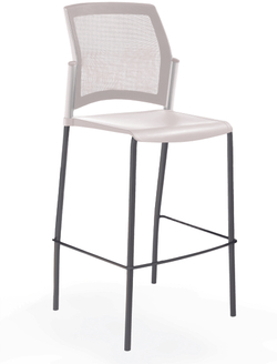Rewind стул барный со спинкой-сеткой