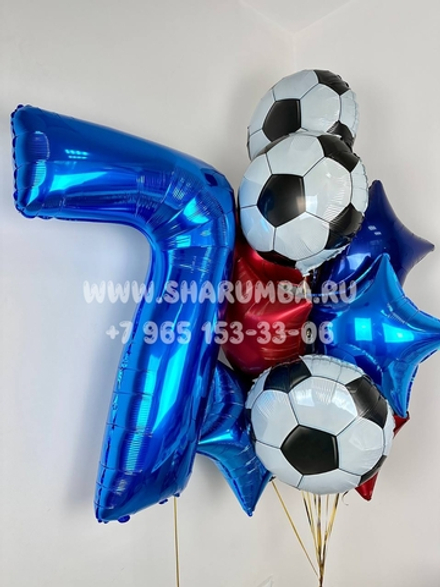 Набор "Футбол с цифрой"