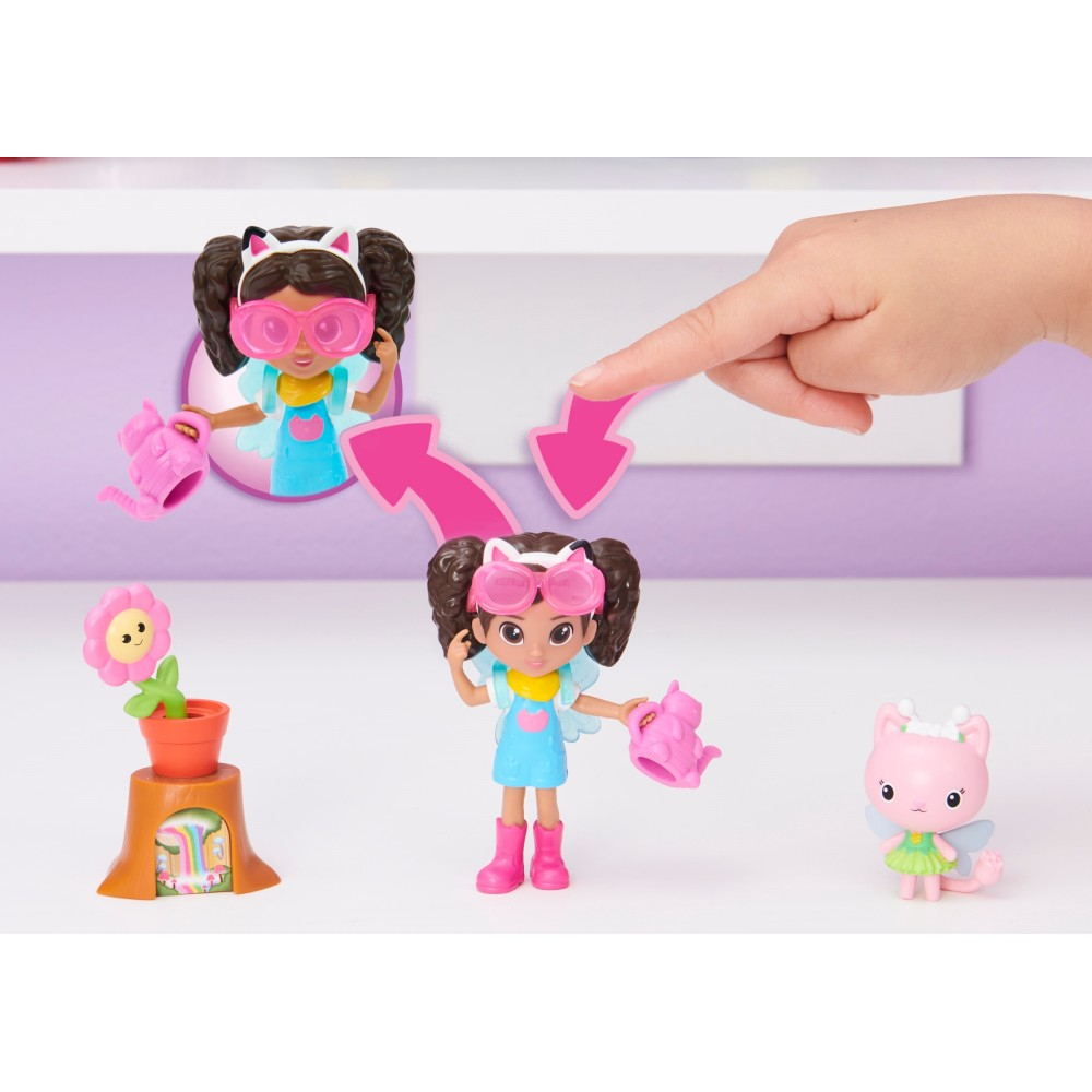 Koci Domek Gabi - Кошачий домик Габи - Цветущий сад Набор с фигуркой котика и аксессуарами 20133471
