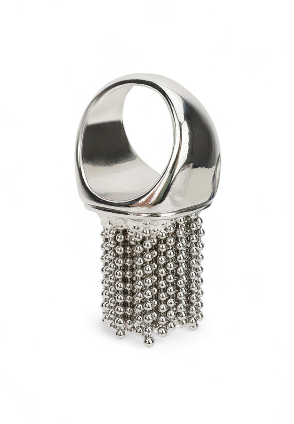 Кольцо "Нери" цвет - серебро