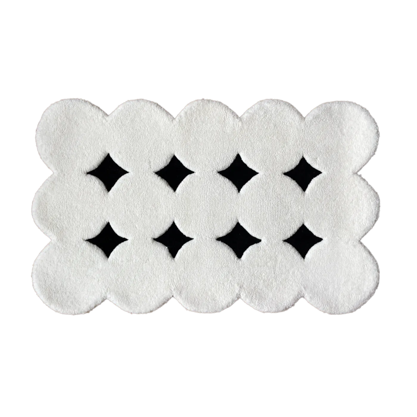 Коврик LUGG черный, 100х70 см