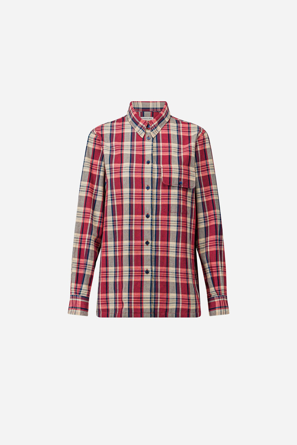 Рубашка Laurence Bras Chiara красная