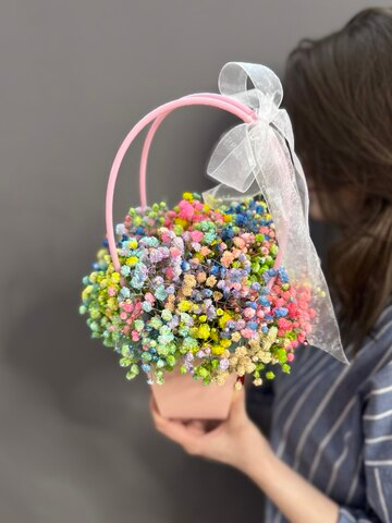 Сумочка с гипсофилой