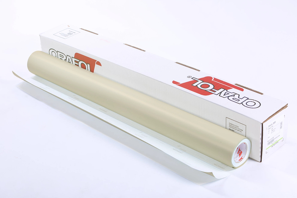 Пленка самоклеящаяся Oracal 8500 F 805 1,26*50 м слоновая кость транслюцентная