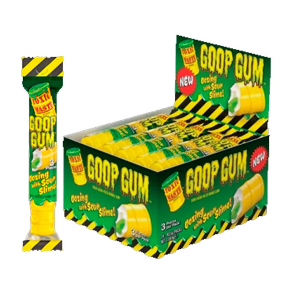 Жев.резинка Toxic Waste Goop Gum (3шт) 43,5гр