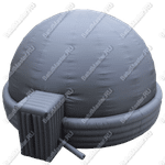 Надувной шатер "Черный"