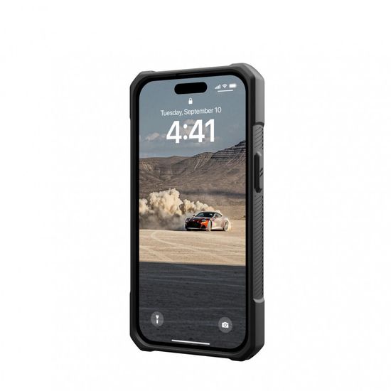 Чехол Uag Monarch для iPhone 15 6.1", цвет черный (Kevlar-Black)