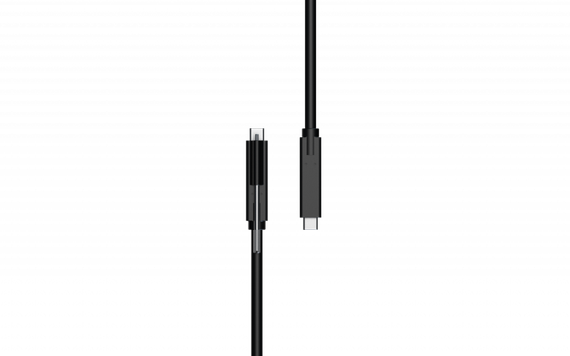 Wyrestorm CAB-USBC-15 - активный оптический кабель 10 Гбит/с USB-C | 4K60 | Разъем с винтовым замком | 15 м