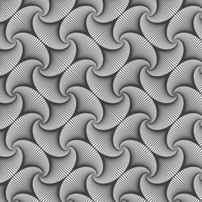 Геометрический паттерн абстракция черно-белый
