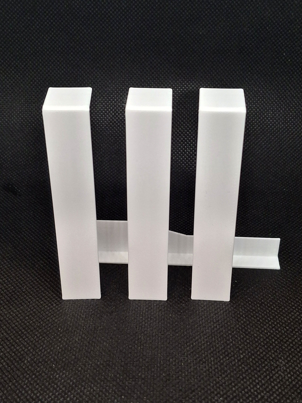 Соединитель для плинтуса 65x15 мм, стык пластиковый - 4 шт.