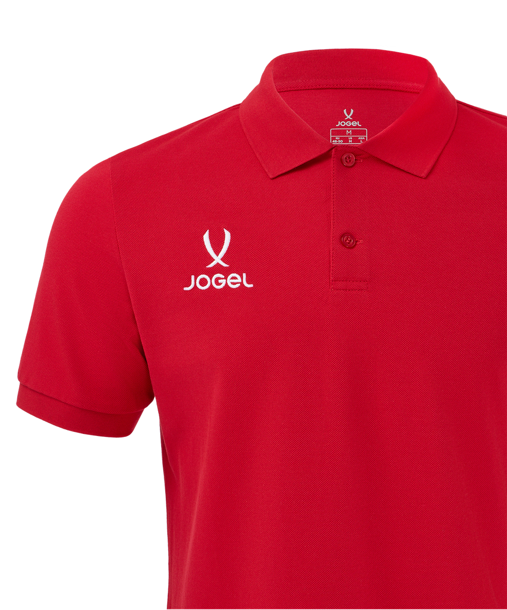 Поло Jogel ESSENTIAL Cotton Polo-K, красный R2