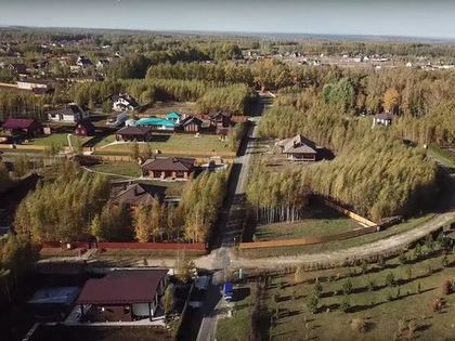 Аэросъемка «Романовского Парка». Октябрь 2018 года