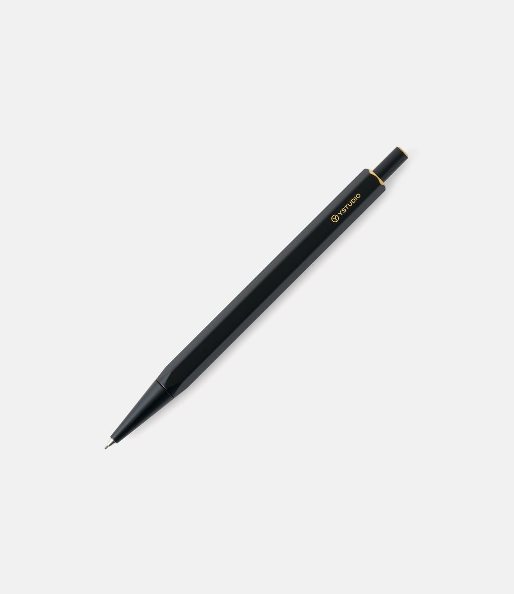 Ystudio Mechanical Pencil Lite Black — механический карандаш из латуни