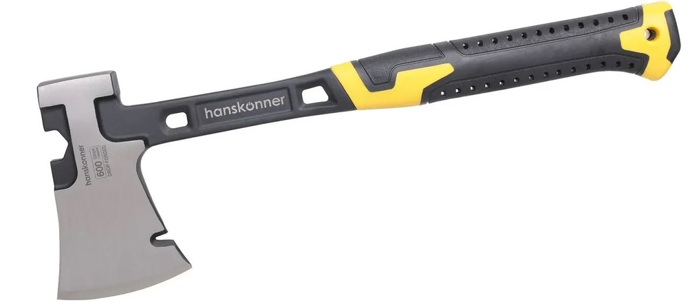 Топор с гвоздодёром цельнокованый Hanskonner 600г HK1015-04-0600