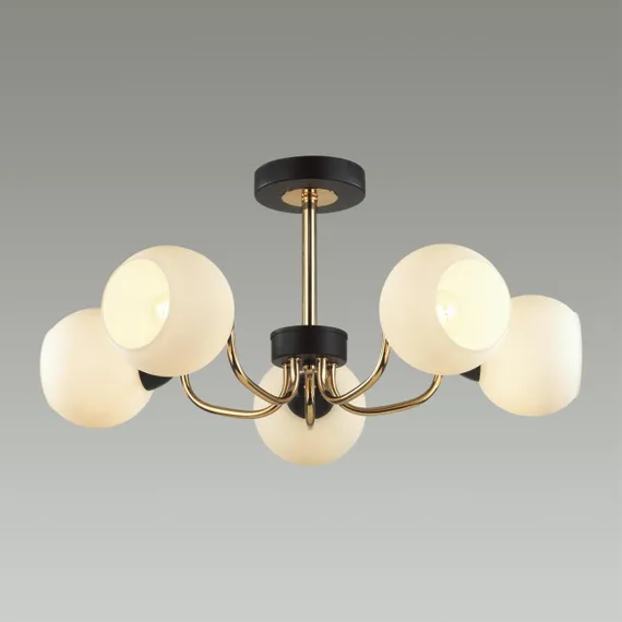 5642/5C COMFI LN23 000 чёрный, золотой Люстра потолочная E27 5*60W 220V BLISS