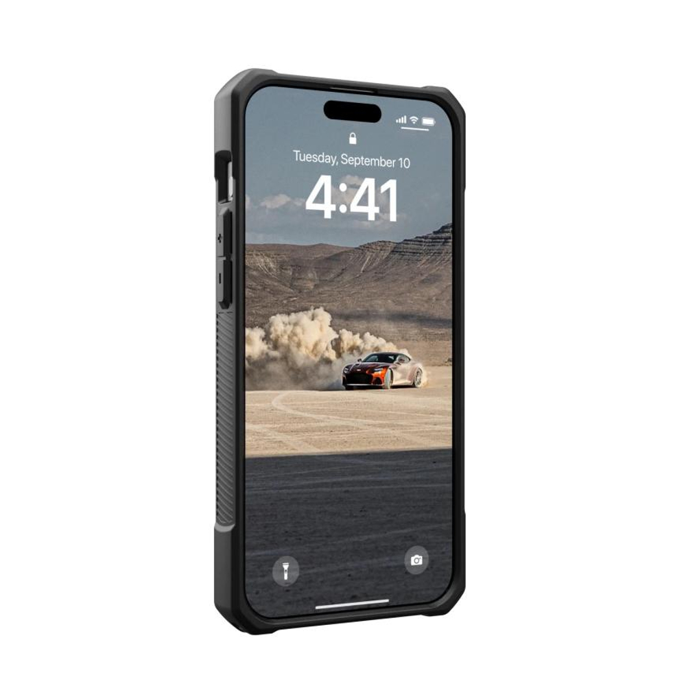 Защитный чехол UAG Monarch Kevlar для iPhone 15 Pro Max Композитный гибридный чехол с высоким уровнем защиты при падении
