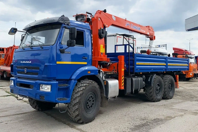 КамАЗ 43118 с КМУ