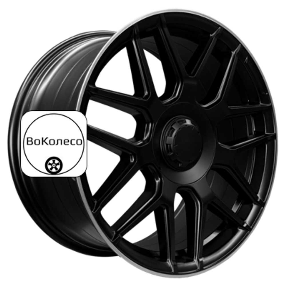 9,5x19/5x112 ET42 D66,6 L5424 Semi Matt Black+Machine Lip (PDW) PDW